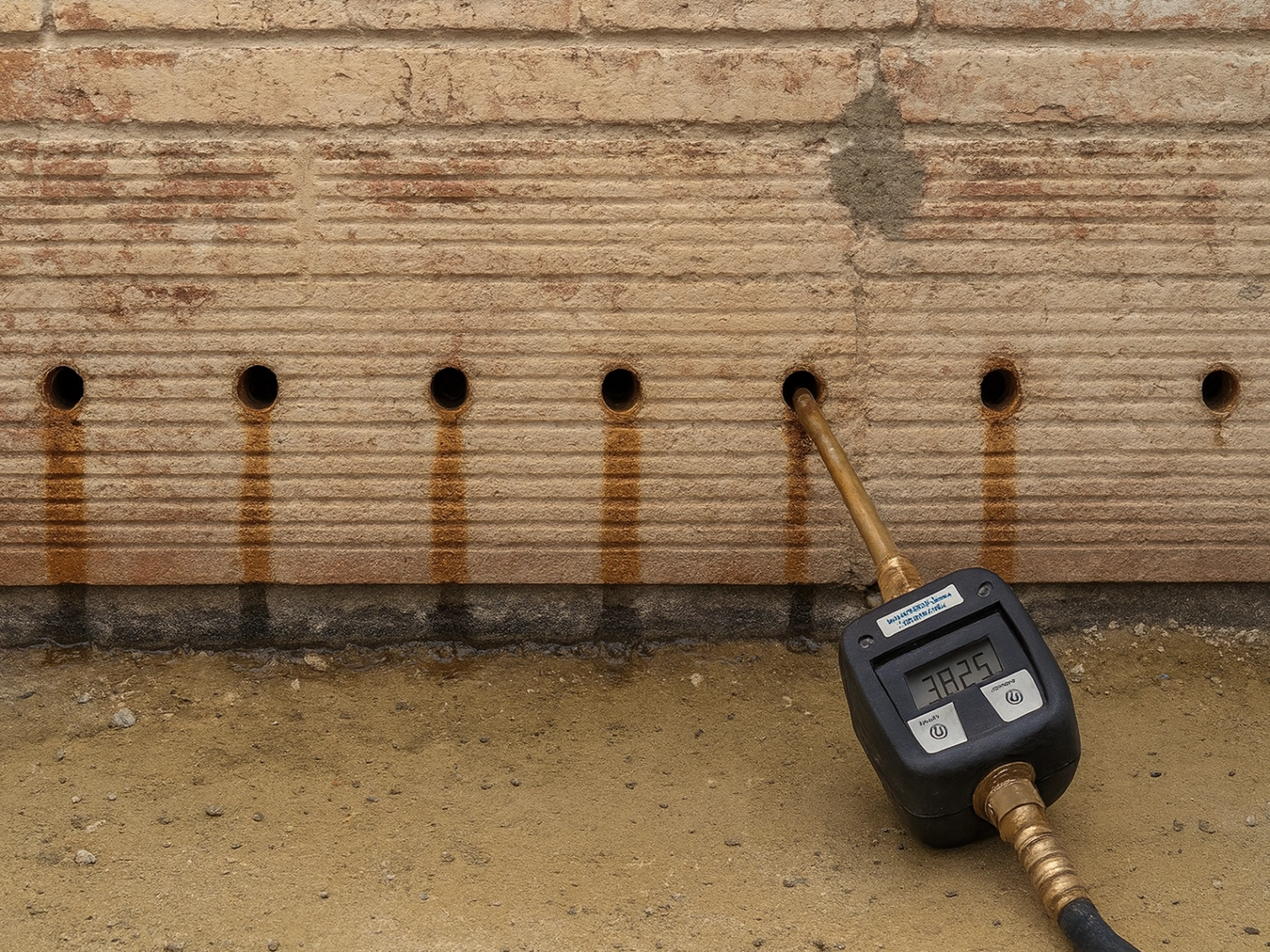 Traitement mur humide par injection